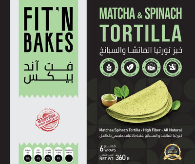 Matcha & Spinach Tortilla