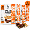 Pack of 4, High Protein Crackers, BBQ