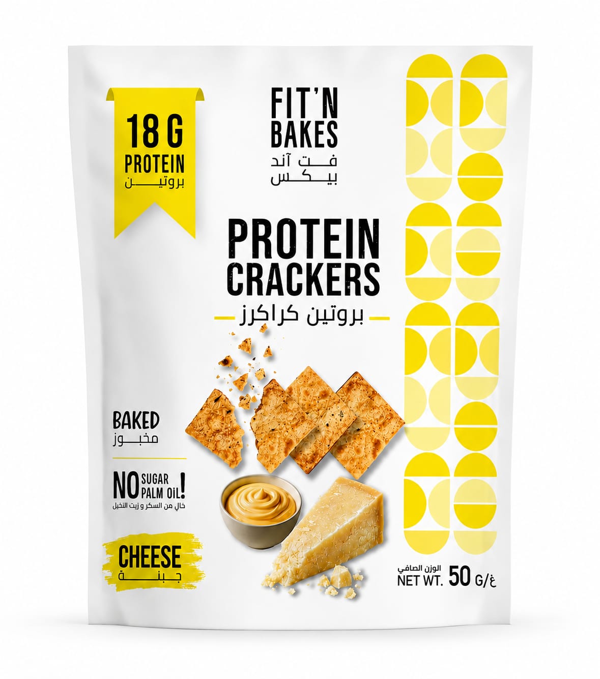 High Protein Cheese crackers