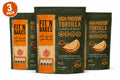 Pack of 3 - High Protein Tortilla 360G