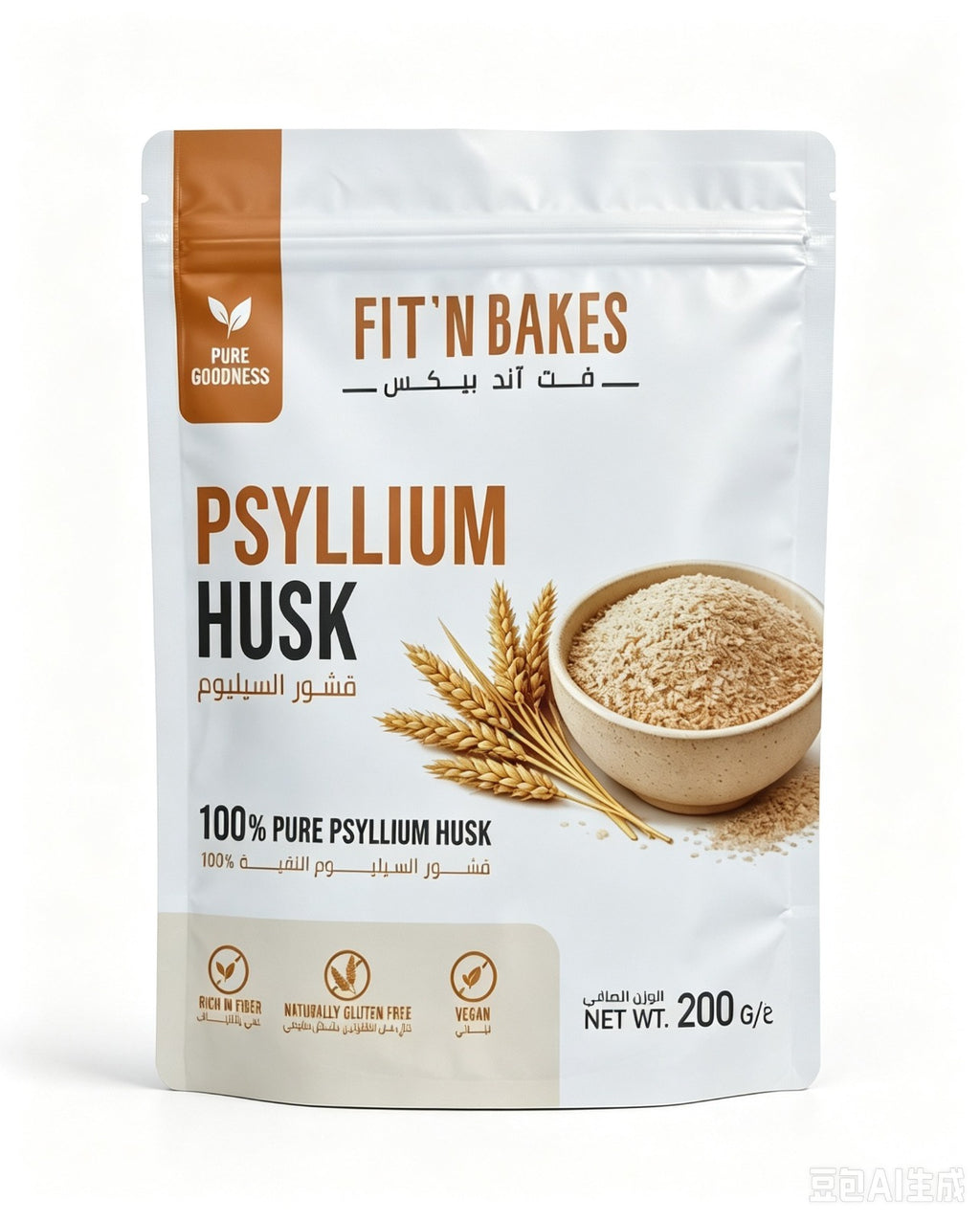 Organic Psyllium Husk – 200g