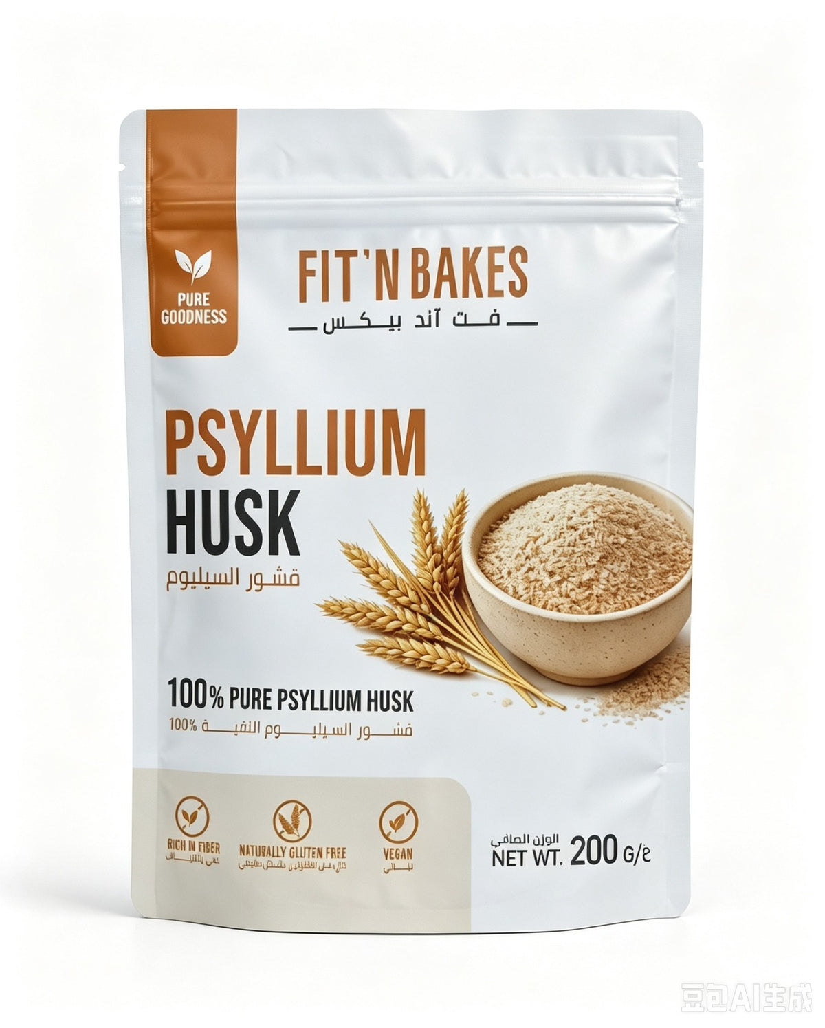 Organic Psyllium Husk – 200g