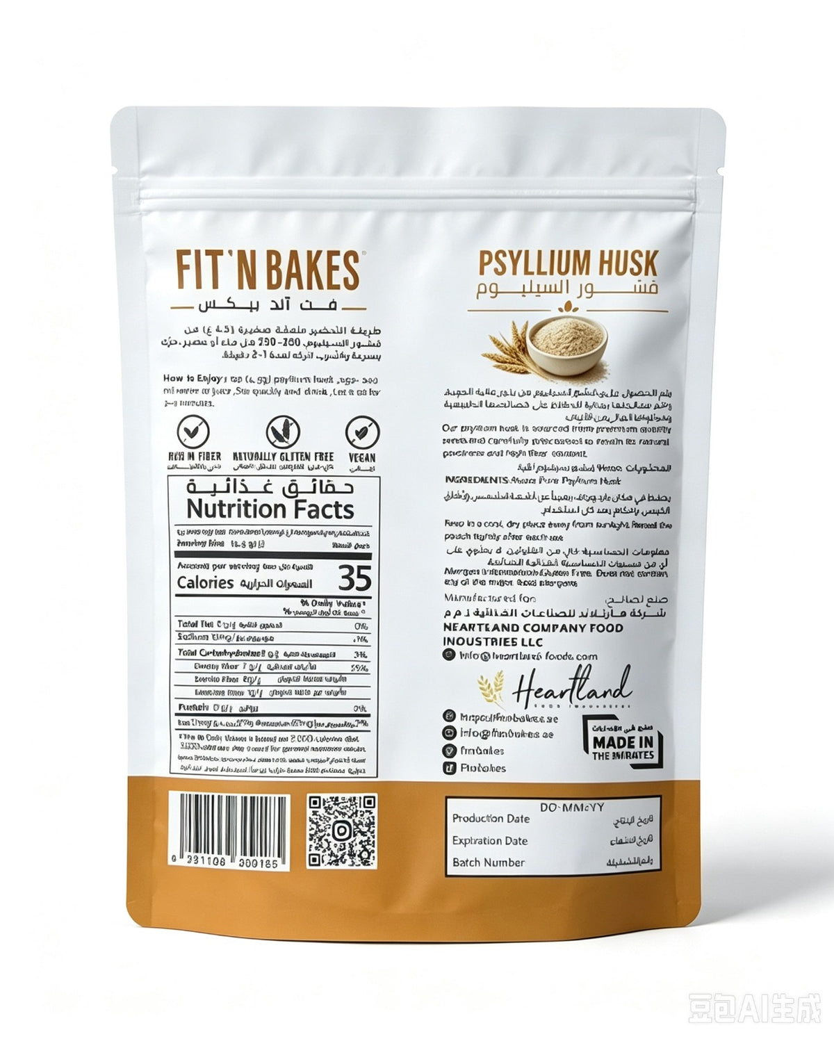 Organic Psyllium Husk – 200g