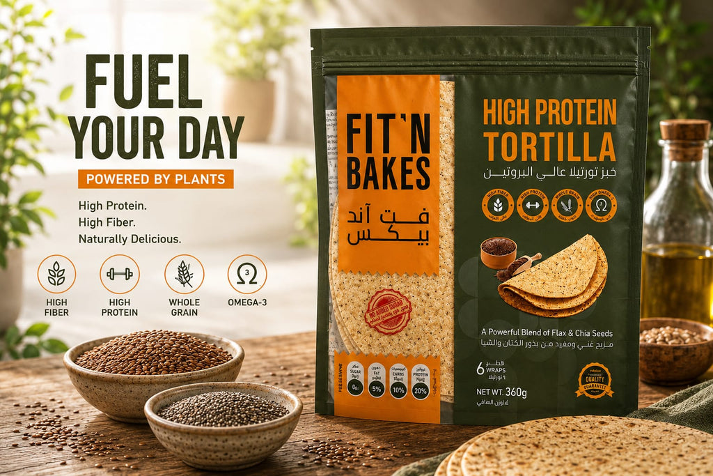 Pack of 2 , High Protein & Oat tortilla