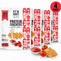 Pack of 4, High Protein Crackers, Ketchup